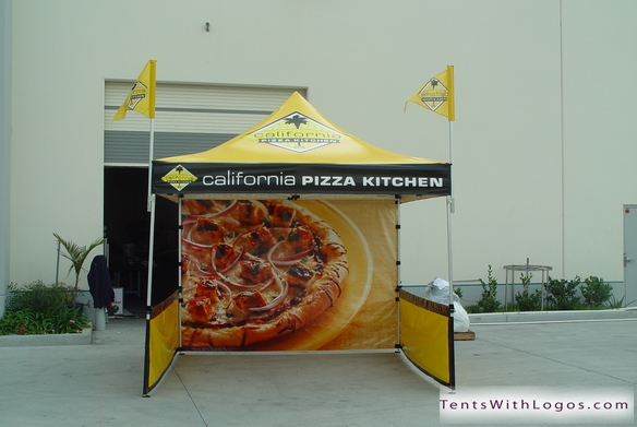 10 x 10 Pop Up Tent - California Pizza Kitchen